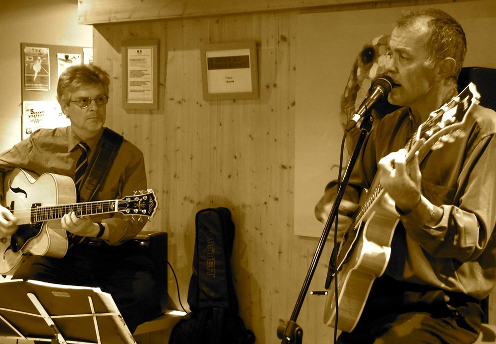 Duo guitares jazz Hannah Hertrich
